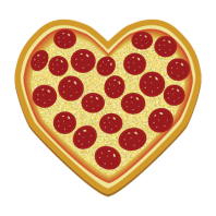 Heart Pizza